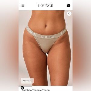 Lounge Wear Thong & Bra